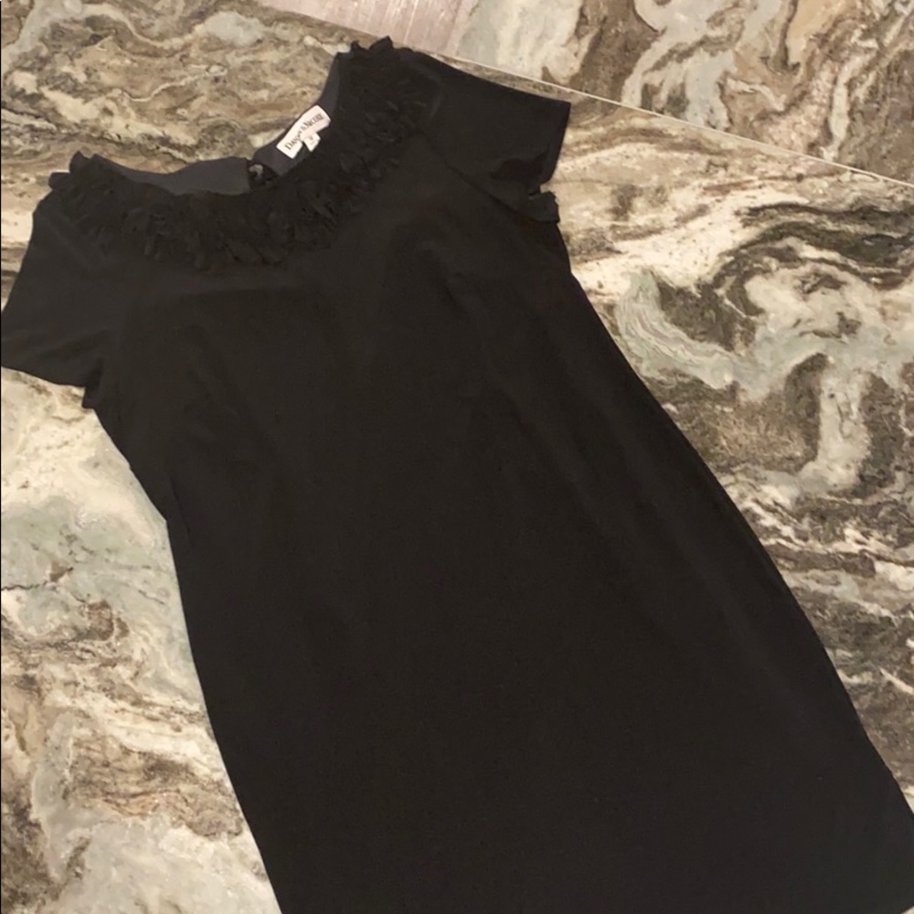 Danny and Nicole knee length black dress